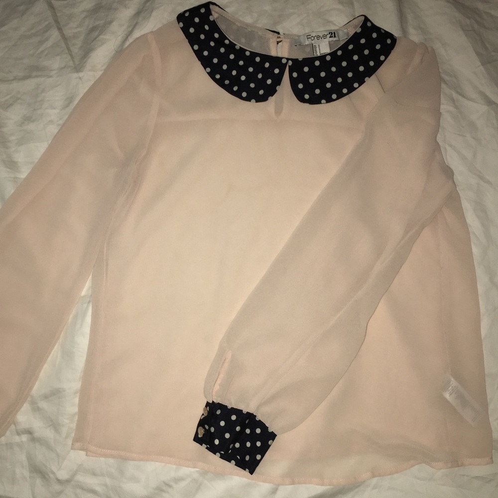 f21 sheer top